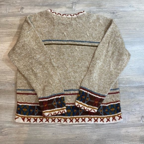 Signature by Northern Isles Hand Knitted Sweater - Picture 4 of 5